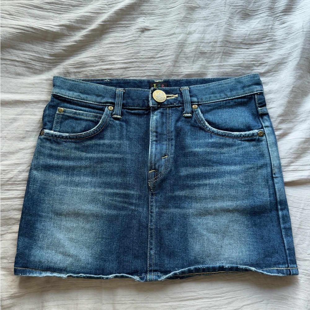 Denim Mini Skirt